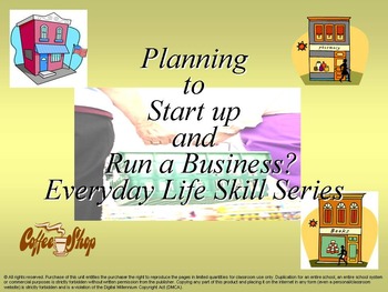 Preview of Planning to Start-up and Run a Business: Everyday Life Skills Series