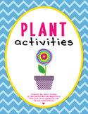 Plant Activities {K-2}