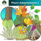 Plant Adaptations Clip Art Set # 1