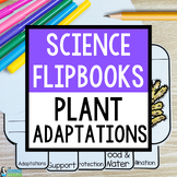 Plant Adaptations Flipbook | Leaves, Height, Spines, Seeds