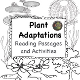 Plant Adaptations Informational Reading Passages and Activ