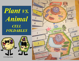 Plant Animal Cell Foldables