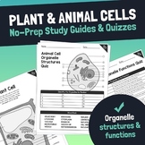 Plant & Animal Cell Structures & Functions Unit, Organelle