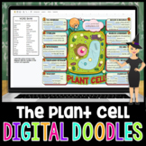 Plant Cell and Organelles Digital Doodle | Science Digital
