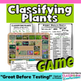 Plant Classification Game Life Science Review Game Activit
