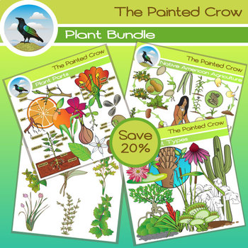 Preview of Plant Clip Art Bundle - Botany