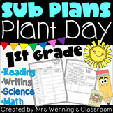 1st Grade Sub Plans - Plants Day!