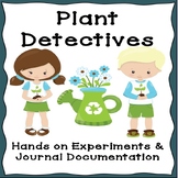 Plant Detectives Experiments and Science Journal