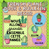 Plant FRENCH Door Decor & Bulletin Board Decor | French Cl