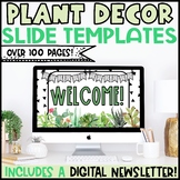 Plant Google Slides Template | Distance Learning