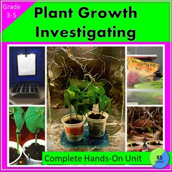 Preview of Plant Growth And Life Cycle Experiments | Grade 3 4 and 5 | Spring Time Science