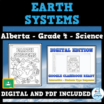 Preview of Earth Systems - Alberta Science - Grade 4 - NEW 2023 Curriculum