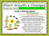 Plant Growth and Changes Science Unit Pack Grade Four Albe