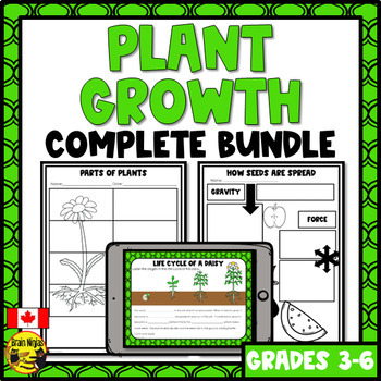 Preview of Plant Growth and Changes Science Unit | Lessons and Activities | Complete Bundle