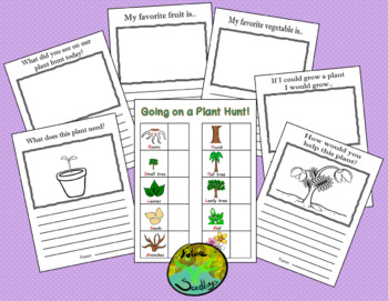 Plant Hunt & Journals by Future Seedlings | TPT