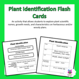 Plant I.D. Flashcard Template (with Example)