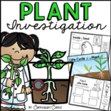 Plant Investigation Unit: All About Plants, Life Cycle and Needs!