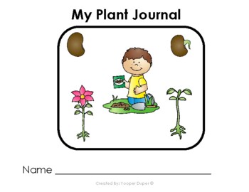 Preview of Plant Journal for Special Education