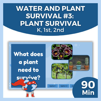 Preview of Plant Lesson Plan | Printable Worksheet & Vocab Cards | Free