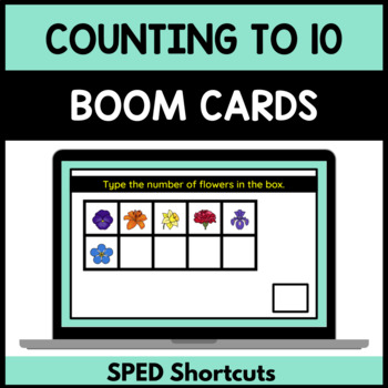 Preview of Plant Life | Counting to 10 with Ten Frames | BOOM™ Cards