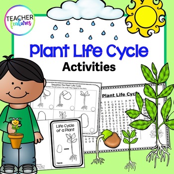 Download Plant Life Cycle Booklet & Activities by Teacher Features ...