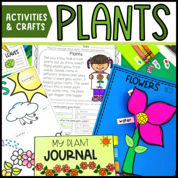 Plant Life Cycle Activities and Crafts | Kindergarten and First | TPT
