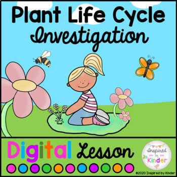 Preview of Plant Life Cycle | For Google Slides™ | Distance Learning