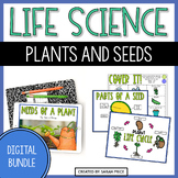 Seeds & Plants Google Slides BUNDLE - 2nd & 3rd Grade Digi