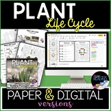 Plant Life Cycle Reading Comprehension Passages, Digital a