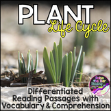 Plant Life Cycle Reading Comprehension Passages, Life Cycl