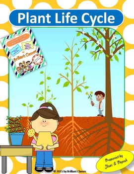 Preview of Plant Life Cycle: Unit With Worksheets: |Printable and Digital Distance Learning