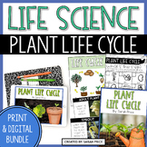 Plant Life Cycle Worksheets and Digital Activities Bundle