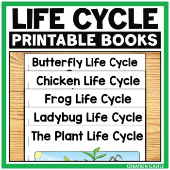 Preview of Plant Life Cycle and Animal Life Cycle Books