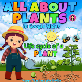Preview of Plant Life Cycle and Parts of a Plant for Google Slides