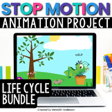 Plant Life Cycles Digital STEM Activity Stop Motion Animat