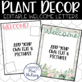Plant Meet the Teacher Welcome Letters