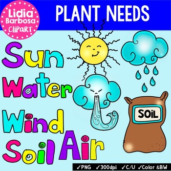 plants need air clipart wind