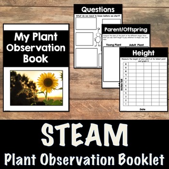 Preview of Plant Observation Book