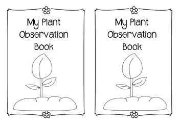 Preview of Plant Observation Book: A Plant Life Cycle Lab