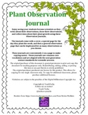 Plant Observation Journal