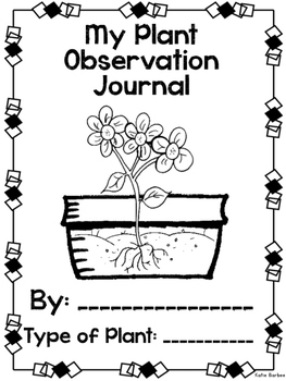 Seed Observation Journal Printable