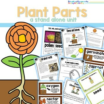 Preview of Plant Parts | Comprehensive Lessons with Teacher's Guide, Activities, and More