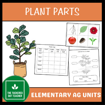 Preview of Plant Parts Unit
