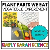 Plant Parts We Eat Experiment