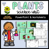 Plant Parts and Life Cycle Science Lesson Slides and Worksheets