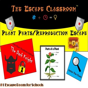 Preview of Plant Parts and Reproduction Escape Room | The Escape Classroom