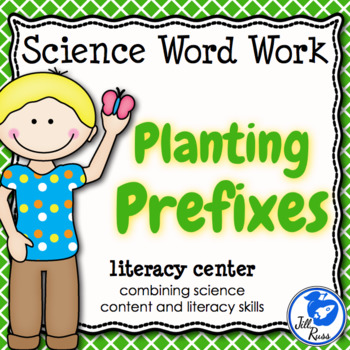 Preview of Plant Prefixes: Literacy Station combining Science and Literacy for Big Kids