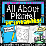 No Prep Plant Printables and Science Notebooks for Grades 