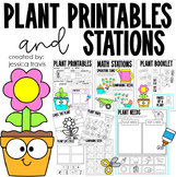 Plant Printables & Math Stations (K-1)