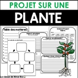 Plant Report Template - French Research Project Template (